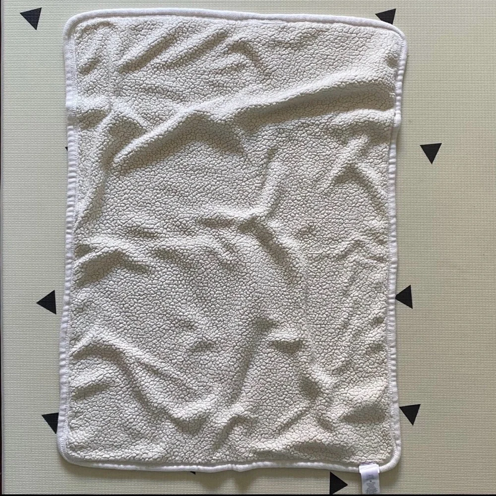 west elm x pbk Knit Cotton Divided Squares Baby Blanket